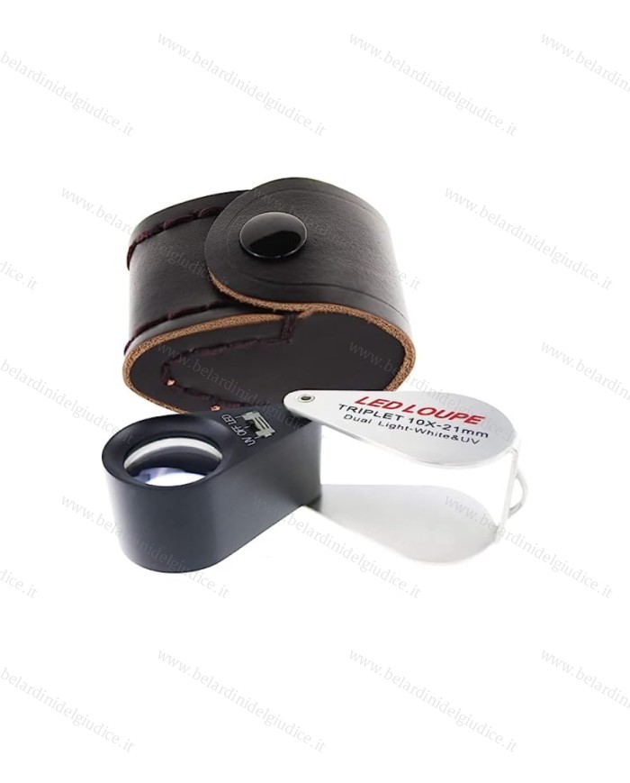 Lente LED + UV Triplet 10x