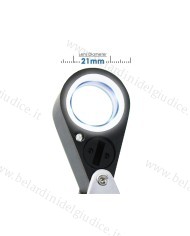 Lente LED + UV Triplet 10x