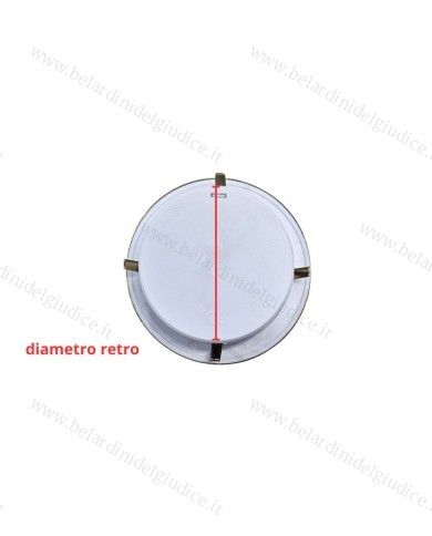 Movimento a Incasso con vetro Ø 72 mm