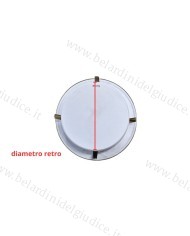 Movimento a Incasso con vetro Ø 72 mm