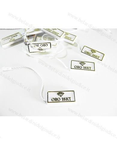 Sigilli in plastica rigida con filo (conf. 100 pz.)