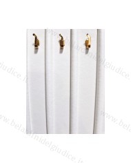 Scheda rigida a 8 spazi con ganci ed elastici per bracciali