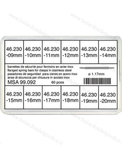Assortimento Anse di Sicurezza Ø 1,17 - 60 pz