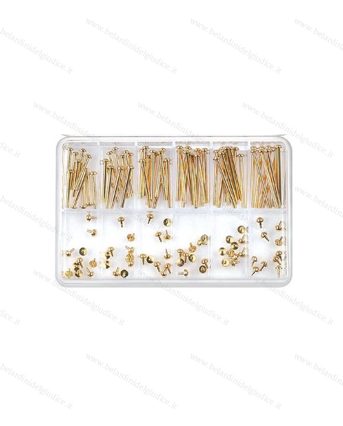 Assortimento Barrette con Viti a pressione tipo VAN CLEEF 1,3