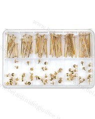 Assortimento Barrette con Viti a pressione tipo VAN CLEEF 1,3