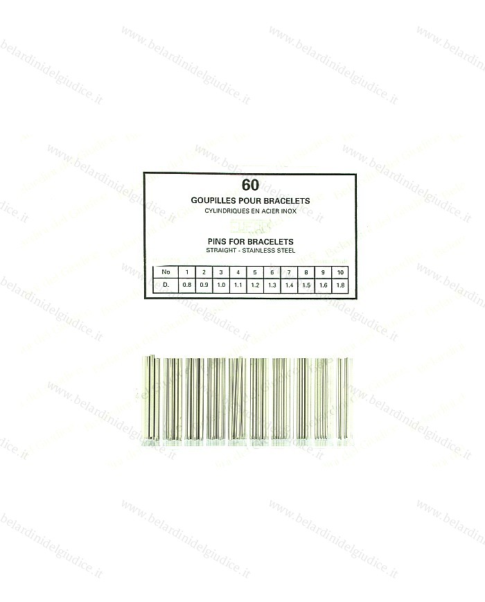 ASSORTIMENTO COPPIGLIE ACCIAIO mm 30