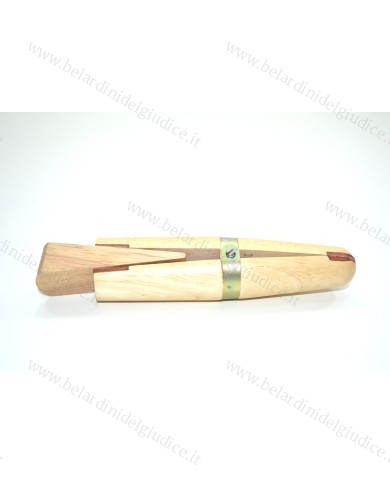 Morsetto legno con cuneo di legno