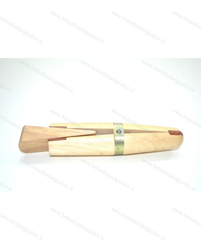 Morsetto legno con cuneo di legno