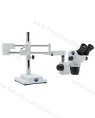 Microscopio Optika Binoculare con Base a Sbalzo da 6,7x a 45x