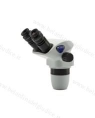 Microscopio Optika Binoculare con Base a Sbalzo da 6,7x a 45x