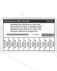 Assortimento Anse per Chiusure Ø 1,3 - 100 pz