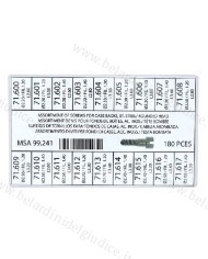 Assortimento Viti Testa Bombata