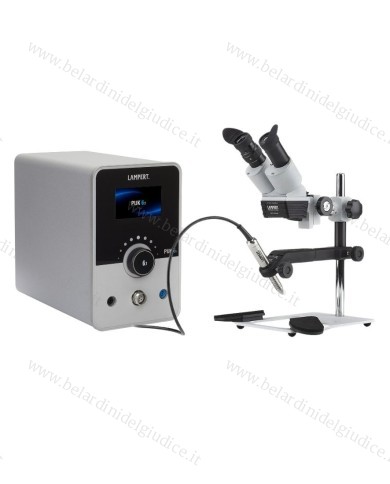 Saldatrice Lampert PUK 6.1 completa di Microscopio