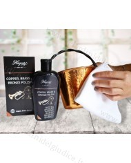 Crema per ottone, rame e bronzo Hagerty Copper, Brass & Bronze Polish
