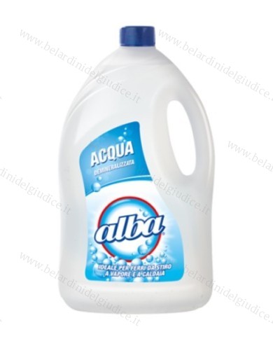 Acqua demineralizzata
