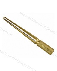 Fuso (triboulet) per anelli in alluminio giallo