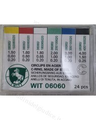 Assortimento Coppiglie per Pulsanti - 24 pz