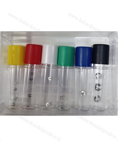 Assortimento Coppiglie per Pulsanti - 24 pz