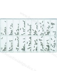 Assortimento Viti per Fondo Cassa Testa Bombata a Taglio - 180 pz