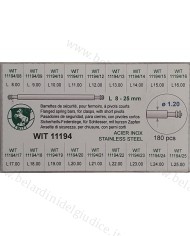 Assortimento Anse con Perni Corti Ø 1,2 - 180 pz
