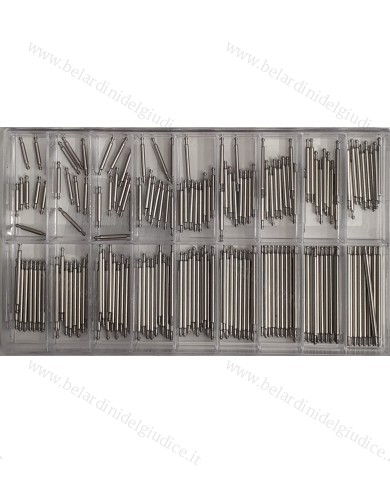 Assortimento Anse con Perni Corti Ø 1,2 - 180 pz