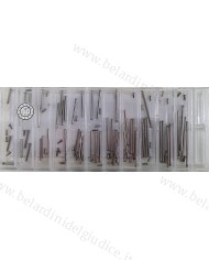 Assortimento Perni a  Pressione Ø 1,50 da 10 a 30 mm - 55 pz