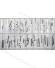 Assortimento Viti con Perni Filettati per Maglie Bracciali - 54 pz