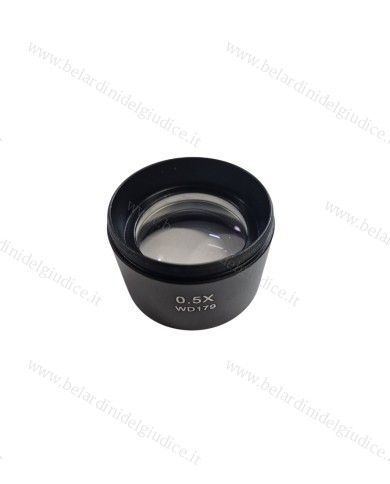 Lente Addizionale 0,5x per Microscopio Optika