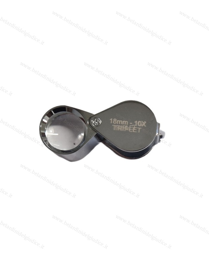 Lente per Diamanti Triplet 10x Cromata