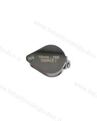 Lente per Diamanti Triplet 10x Cromata