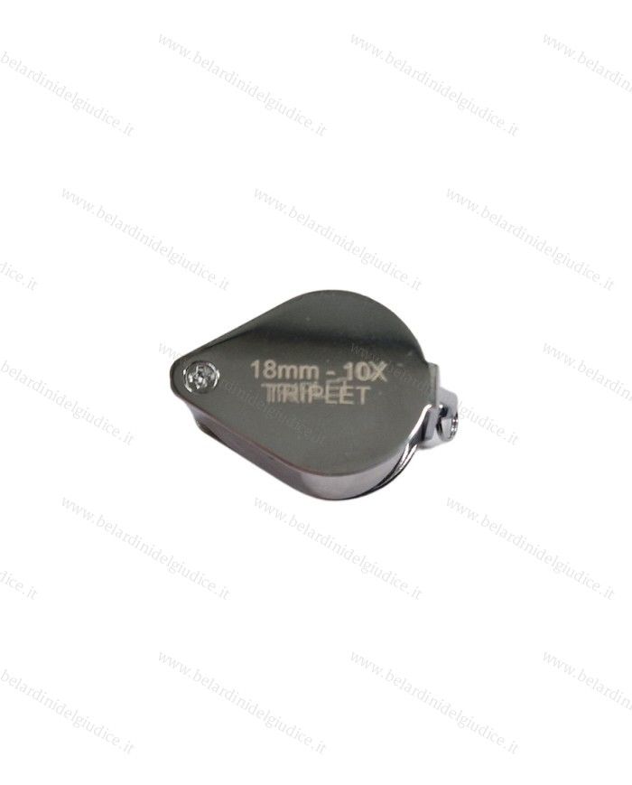 Lente per Diamanti Triplet 10x Cromata