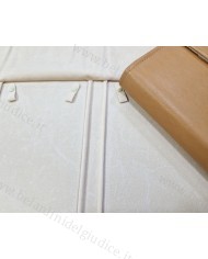 Rotolo cuoio interno panna per 4 collier