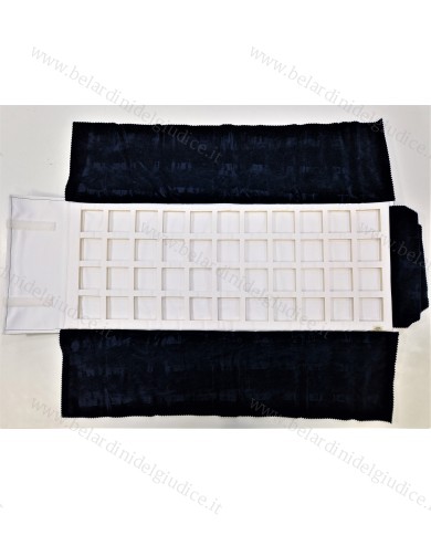 Rotolo blu interno bianco 44 caselle