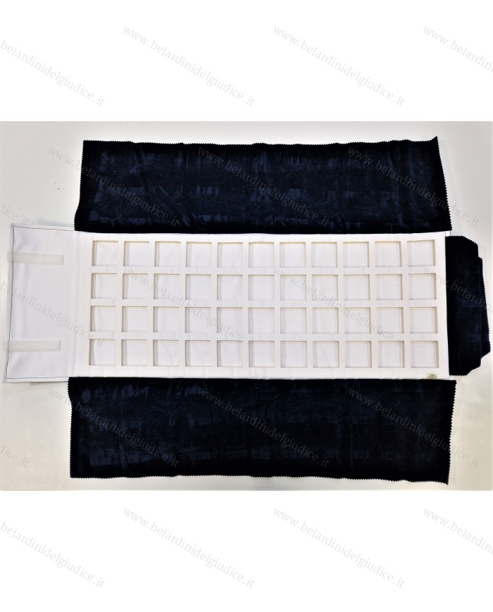 Rotolo blu interno bianco 44 caselle