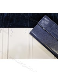 Rotolo blu interno bianco per 4 collier