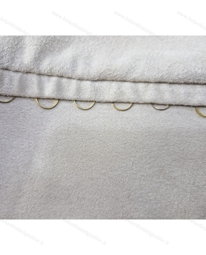 Rotolo champagne interno avorio a 36 anellini