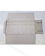 Rotolo champagne interno avorio a 16 lacci