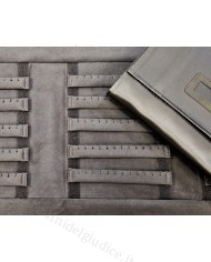 Rotolo bronzo interno quercia con strisce forate per orecchini