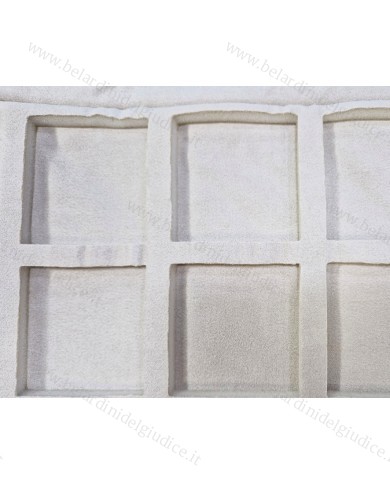 Rotolo champagne interno avorio a 24 caselle