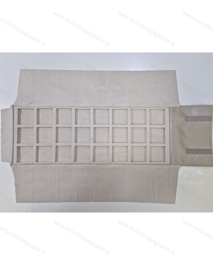 Rotolo champagne interno avorio a 24 caselle