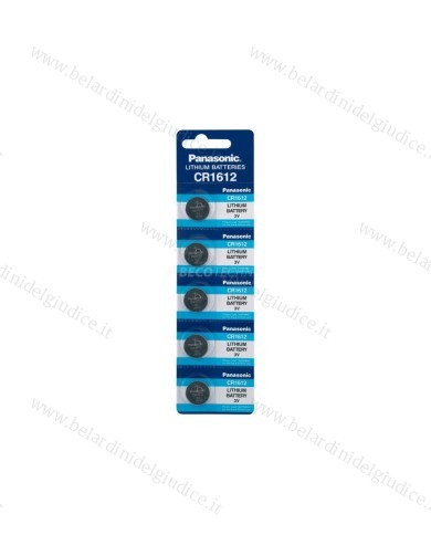 Batteria a litio Panasonic 1612