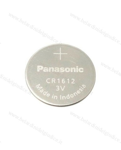 Batteria a litio Panasonic 1612