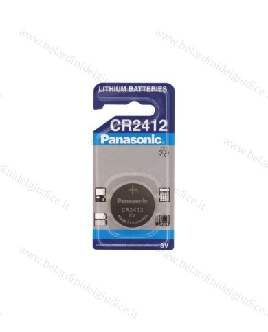 Batteria a litio Panasonic 2412