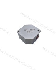 Lente Esagonale per Diamanti Cromata 10x