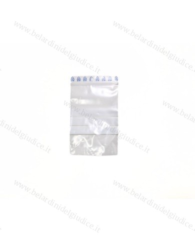 Bustine minigrip 7x10 cm con finestre (conf. 100 pz.)