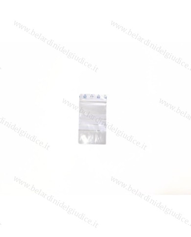 Bustine minigrip 4x6 cm con finestre (conf. 100 pz.)