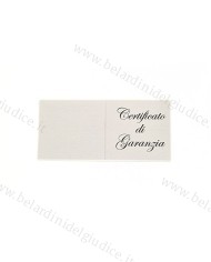 Certificato di garanzia