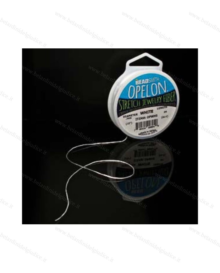 Filo di fibra elastico trasparente 0,7 mm