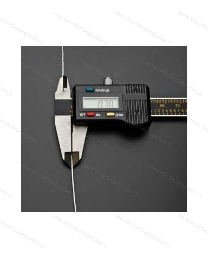 Filo di fibra elastico trasparente 0,7 mm