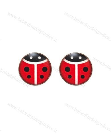 Pre orecchini System 75 coccinella